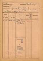 Thomasstraße 2: Grundskizze / Lageplan, 1945