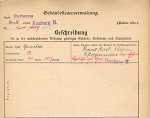 Thomasstraße 12: Grundskizze / Lageplan, 1907