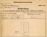 Ludwigstraße 1, Hauptgebäude: Grundskizze / Lageplan, 1907