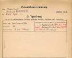 Ferdinandstraße 26, Hauptgebäude: Grundskizze / Lageplan, 1907