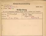 Dorotheenstraße 41, Hauptgebäude: Grundskizze / Lageplan, 1907