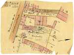 Dorotheenstraße 36, Hauptgebäude: Grundskizze / Lageplan, 1907 (2)