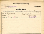 Louisenstraße 5, Hauptgebäude: Grundskizze / Lageplan, 1907