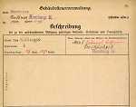 Ludwigstraße 2, Hauptgebäude: Grundskizze / Lageplan, 1907