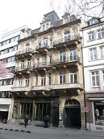 Ludwigstraße 12, Ansicht der straßenseitigen Fassade (2014)