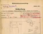 Ludwigstraße 12, Hauptgebäude: Grundskizze / Lageplan, 1907