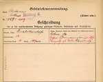 Elisabethenstraße 14, Hauptgebäude: Grundskizze / Lageplan, 1907
