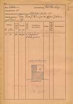 Elisabethenstraße 28, Hauptgebäude: Grundskizze / Lageplan, 1945