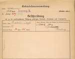 Elisabethenstraße 33, Hauptgebäude: Grundskizze / Lageplan, 1907