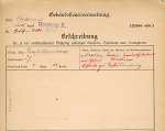 Elisabethenstraße 39, Hauptgebäude: Grundskizze / Lageplan, 1907