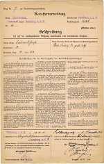 Ferdinandstraße 36 [eigentlich: Ferdinandsanlage 36]: Grundskizze / Lageplan, 1914 (1)