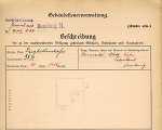 Elisabethenstraße 38½, Nebengebäude: Grundskizze / Lageplan, 1907