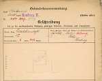Elisabethenstraße 52, Hauptgebäude: Grundskizze / Lageplan, 1907