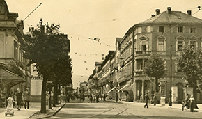 Postkarte: Bad Homburg – Louisenstraße