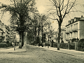 Postkarte: Bad Homburg v.d.H. Kaiser-Friedrich-Promenade