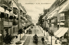 Postkarte: Homburg Kisseleffstraße