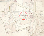 Der Lindenplatz in Raboldshausen auf der Katasterkarte von 1756 Vorschaubild
