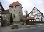 Der Gerichtsplatz in Rittmannshausen mit neu gepflanzter Linde, 2010 Vorschaubild
