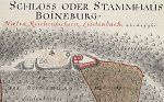 Die Linde auf der Karte der Boyneburg von 1720 Vorschaubild