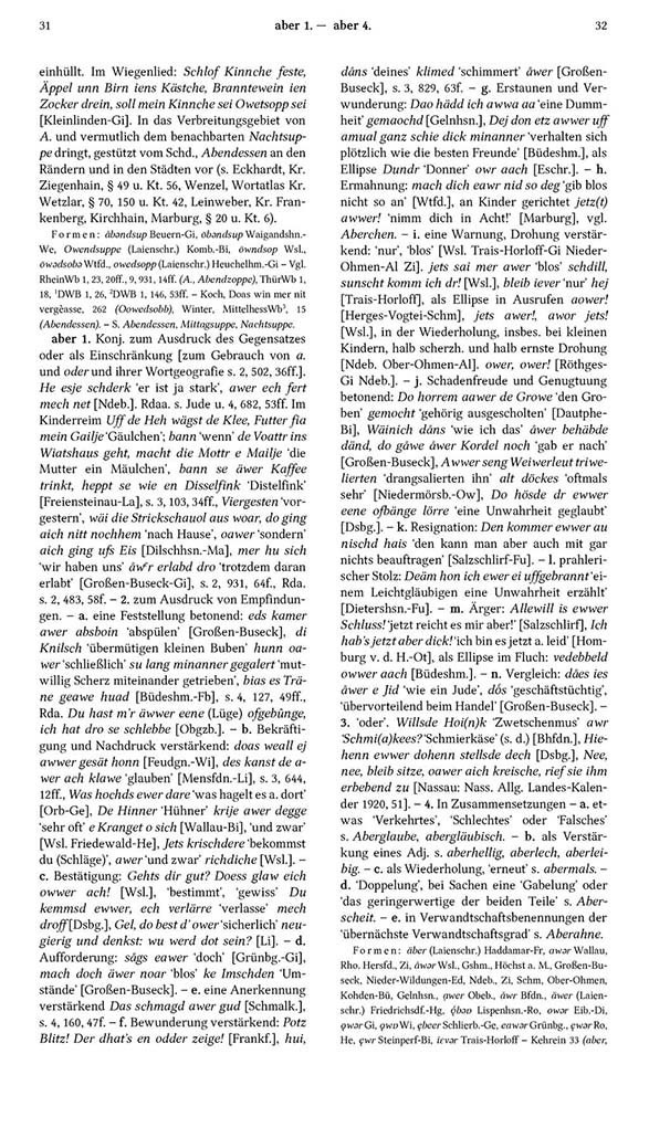 Page View: Volume 1, Columns 31–32