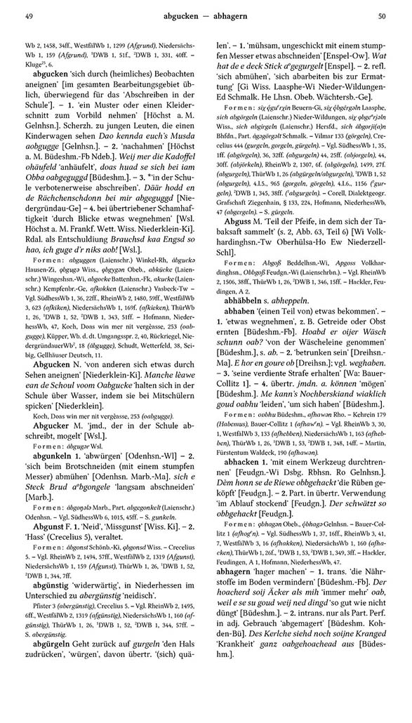 Page View: Volume 1, Columns 49–50