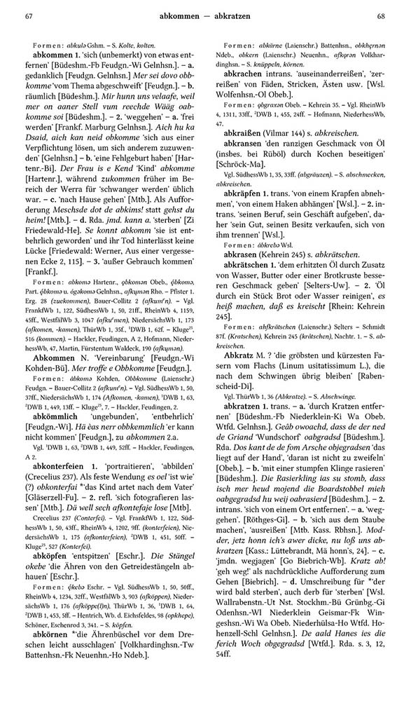 Page View: Volume 1, Columns 67–68