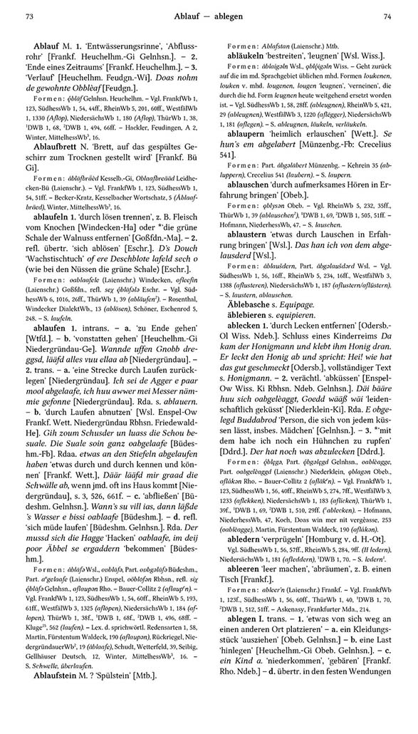 Page View: Volume 1, Columns 73–74