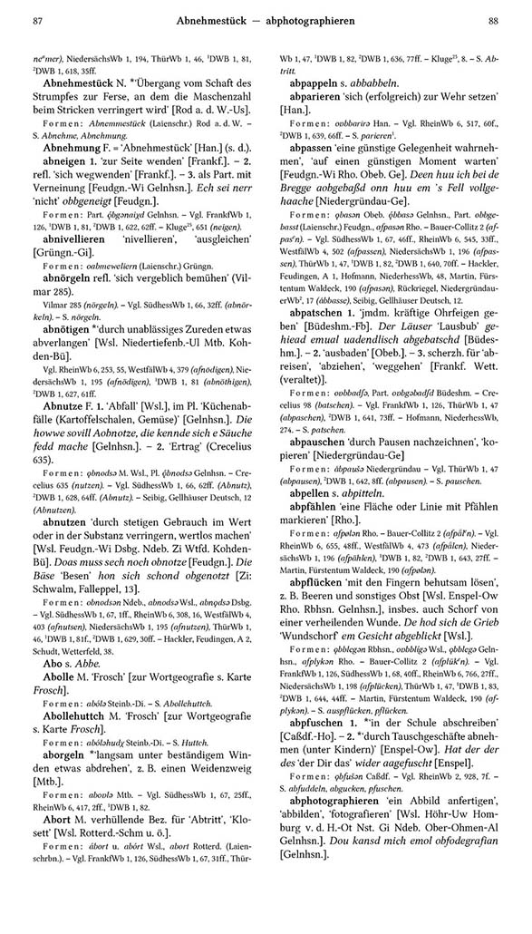 Page View: Volume 1, Columns 87–88