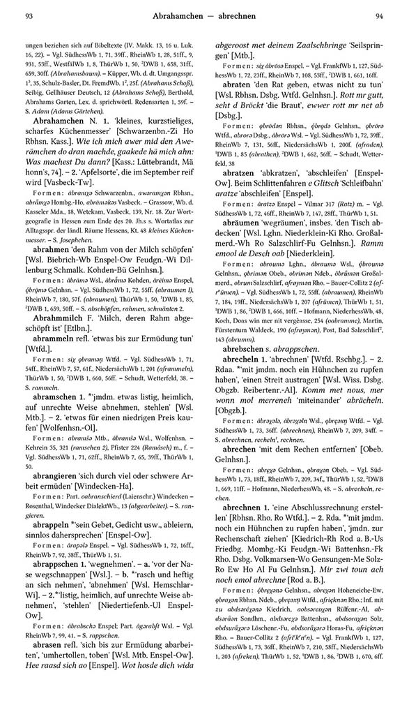 Page View: Volume 1, Columns 93–94