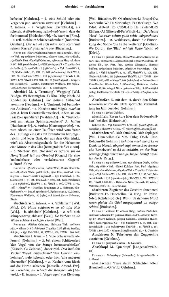 Page View: Volume 1, Columns 105–106
