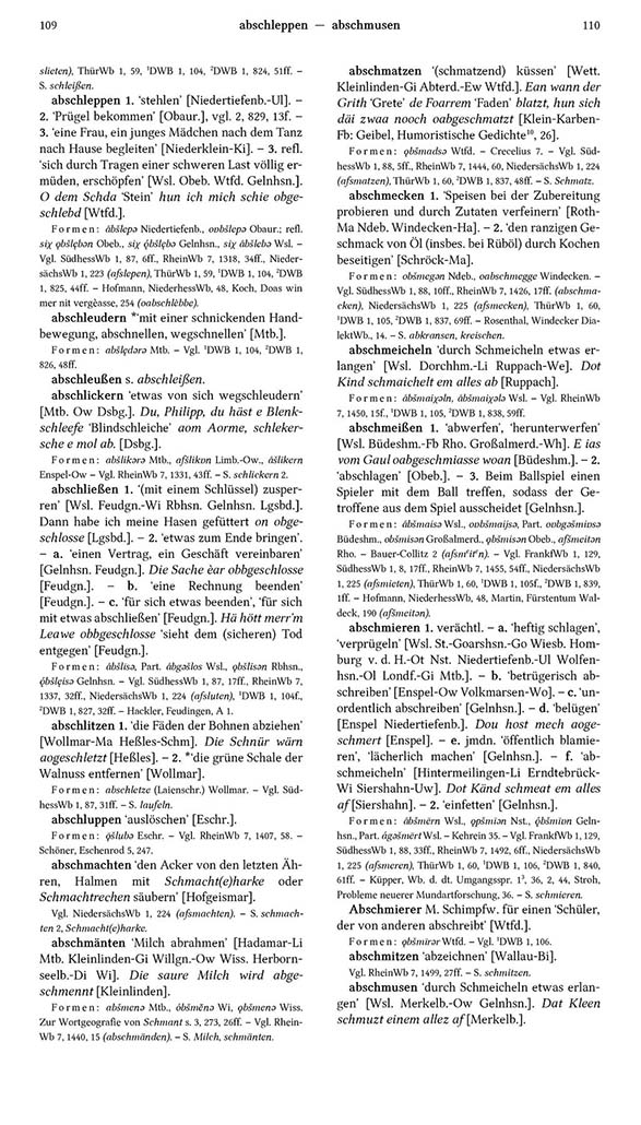 Page View: Volume 1, Columns 109–110