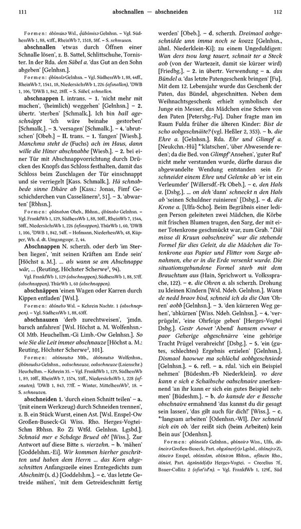 Page View: Volume 1, Columns 111–112