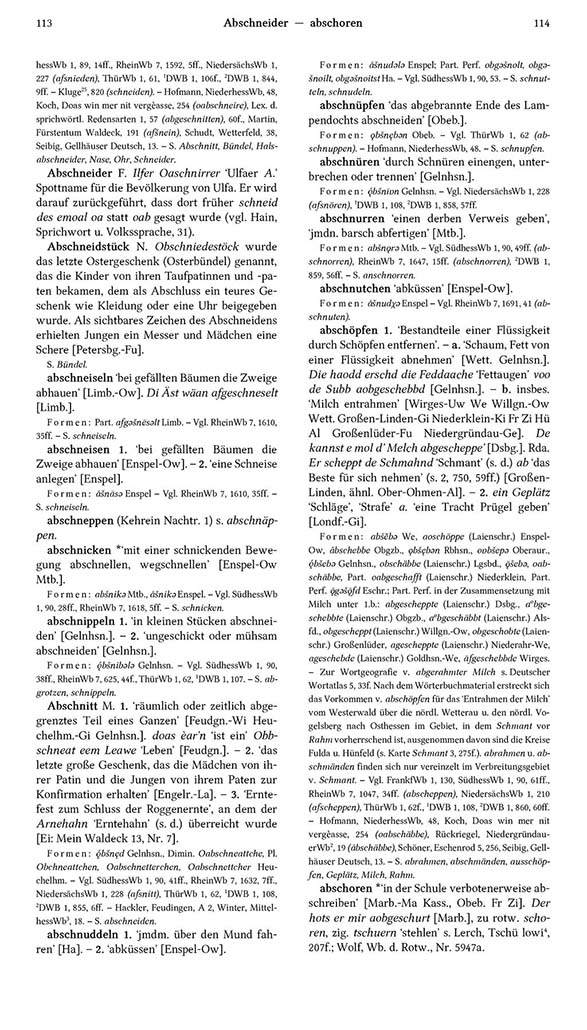 Page View: Volume 1, Columns 113–114