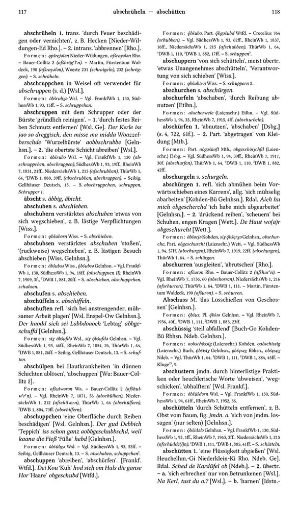Page View: Volume 1, Columns 117–118