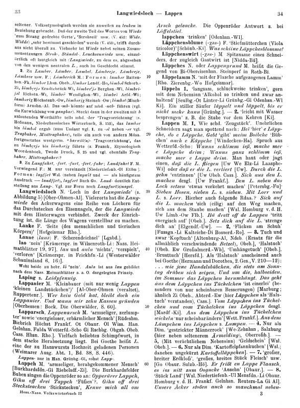 Page View: Volume 2, Columns 33–34