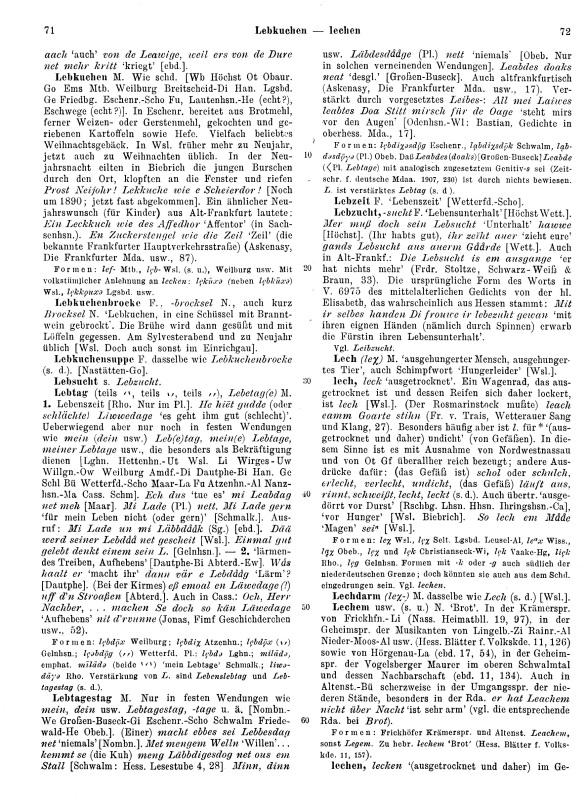 Page View: Volume 2, Columns 71–72