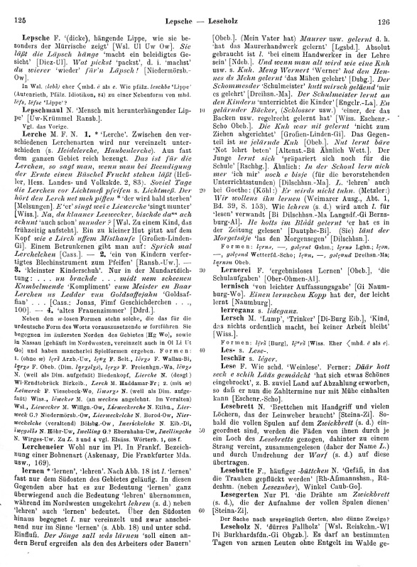 Seitenanzeige: Band 2, Spalten 125–126