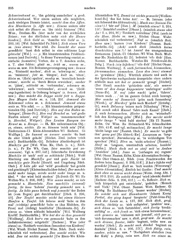 Zum Vergrößern bitte klicken Seitenanzeige: Band 2, Spalten 205–206