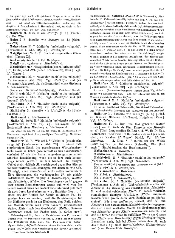 Seitenanzeige: Band 2, Spalten 225–226