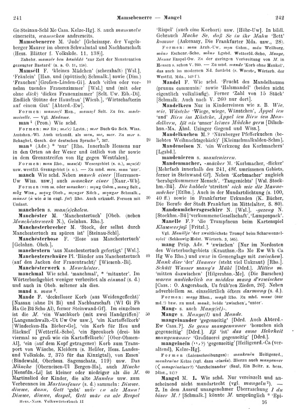 Seitenanzeige: Band 2, Spalten 241–242