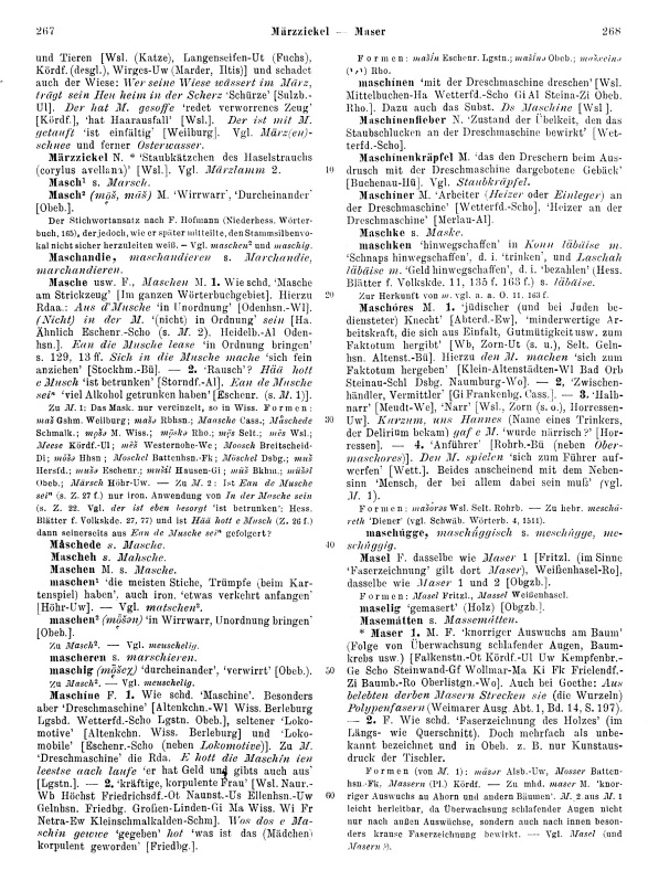 Click to enlarge Page View: Volume 2, Columns 267–268
