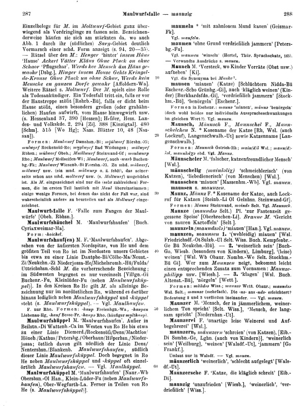 Zum Vergrößern bitte klicken Seitenanzeige: Band 2, Spalten 287–288