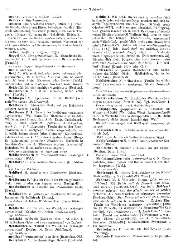 Zum Vergrößern bitte klicken Seitenanzeige: Band 2, Spalten 301–302