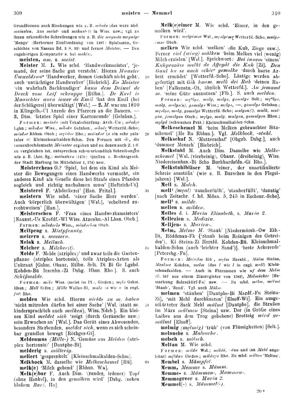 Seitenanzeige: Band 2, Spalten 309–310