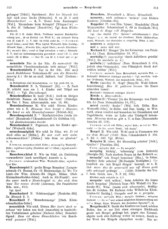 Page View: Volume 2, Columns 313–314