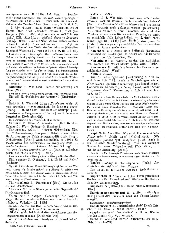 Page View: Volume 2, Columns 433–434