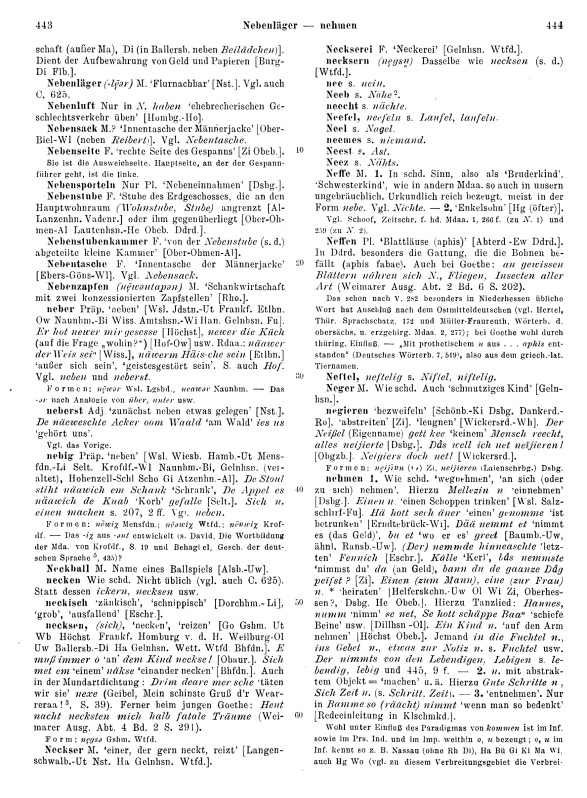Page View: Volume 2, Columns 443–444