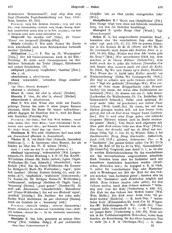 Zum Vergrößern bitte klicken Seitenanzeige: Band 2, Spalten 497–498