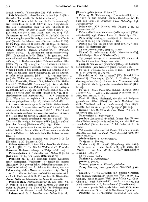 Zum Vergrößern bitte klicken Seitenanzeige: Band 2, Spalten 541–542