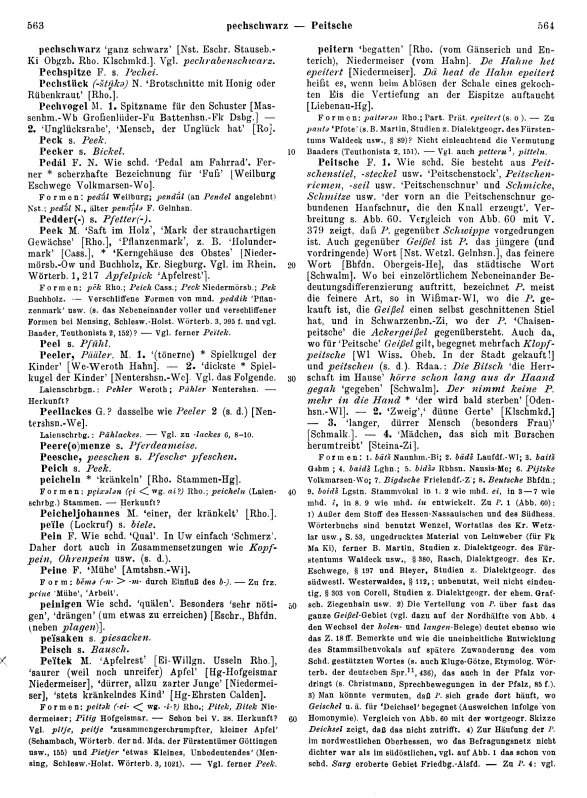 Seitenanzeige: Band 2, Spalten 563–564